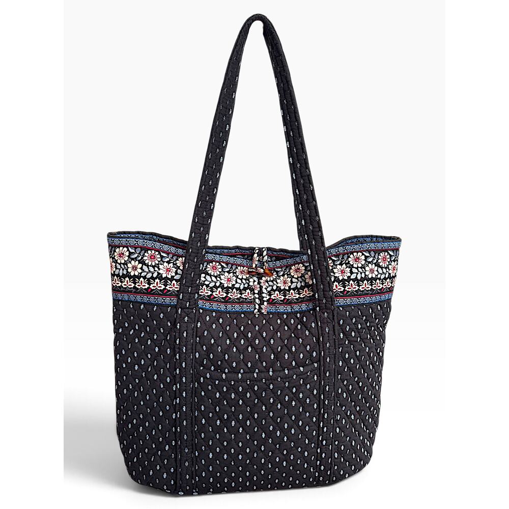 Vera Bradley Villager Tote Bag in "Alpine Black"